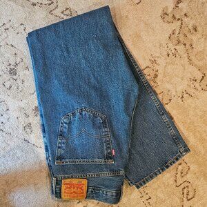 Levi's 505 Men's Denim W36 L34 in Dark Stonewash